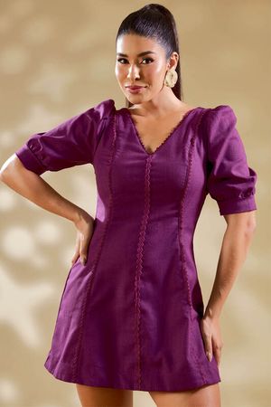 Vestido Com Mangas Princesa