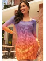 Vestido-Curto-Manga-Longa-Em-Renda-Estampado-38