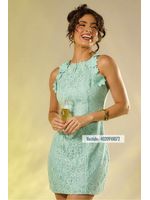 Vestido-Curto-Com-Flores-Cortadas-A-Laser-Verde-38