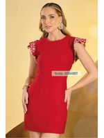Vestido-Plano-Com-Mangas-Bordadas-Vermelho-44