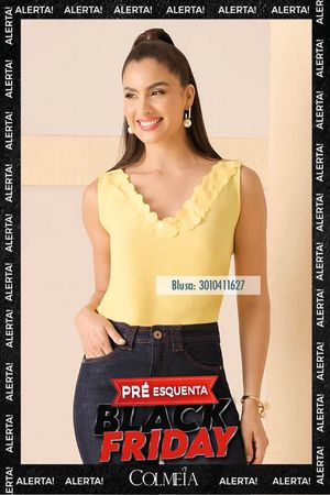 Blusa Cavada Com Aplicacoes