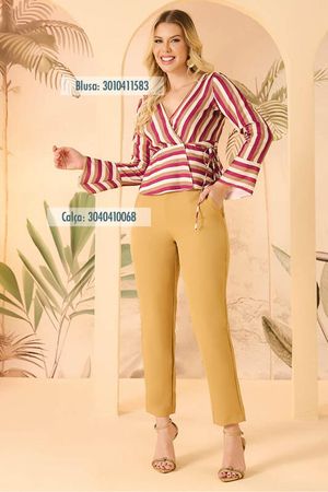 Blusa Manga Longa Com Transpasse