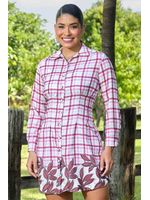 Vestido-Chemisier-Com-Manga-Longa-Vinho-38