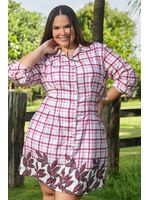 Vestido-Chemisier-Com-Manga-Longa-Vinho-38