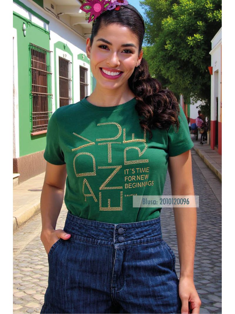 Blusa-Tshirt-Verde-Adventure-Verde-G