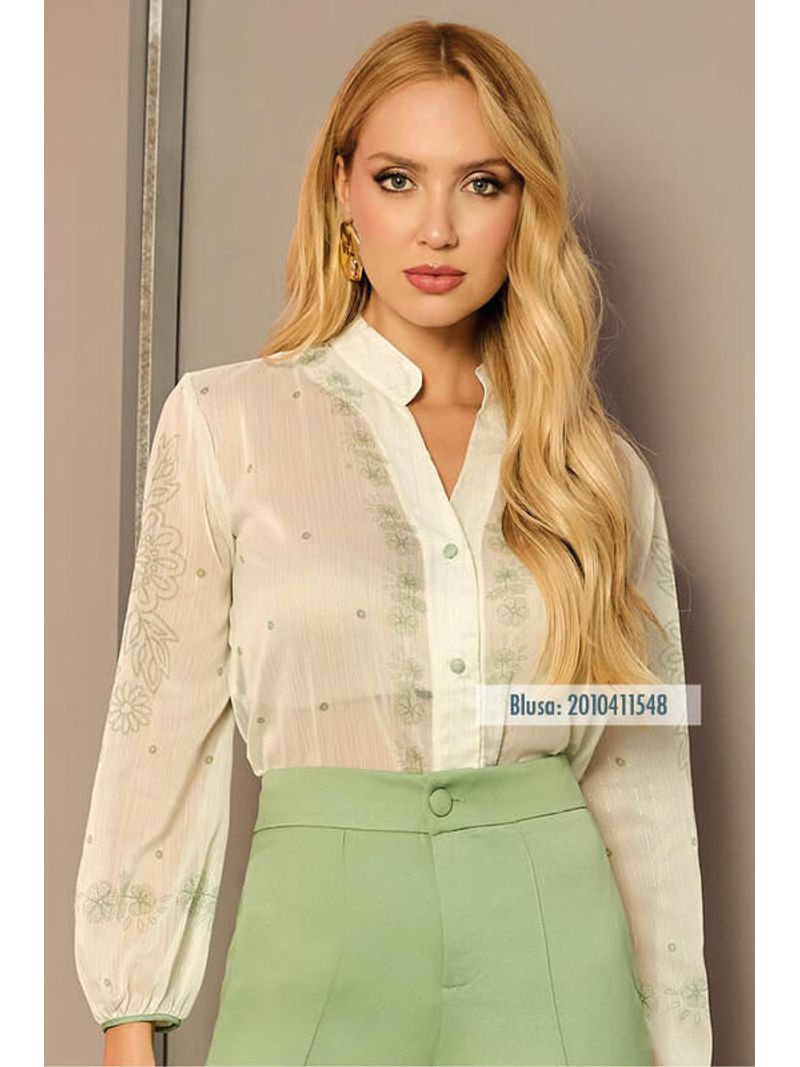 Blusa-Camisa--Manga-Longa-Verde-44