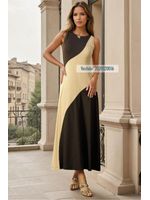 Vestido-Longo-Com-Recortes-Preto-G