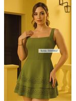Vestido-Curto-Com-Babados-Verde-42