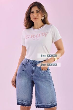 Short Jhort Barra Desfeita