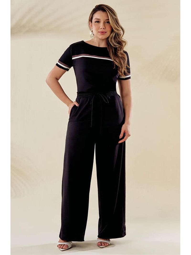 Conjunto-Calca-E-Blusa-Em-Moletinho-Bloco-De-Cor-Preto-M