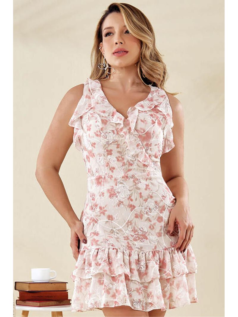 Vestido-Curto-Com-Decote-Transpassado-E-Babados-Rosa-46