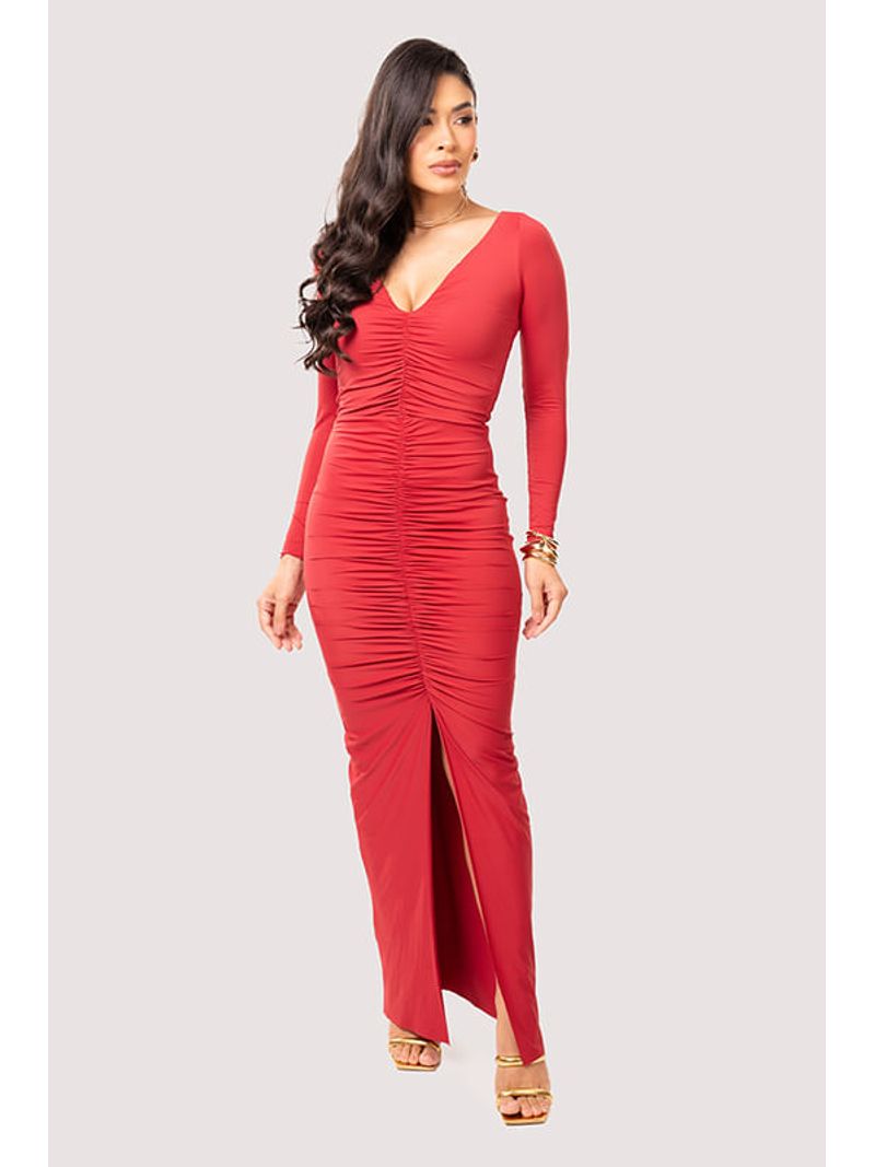 vestido-longo-drapeado-vermelho-gg-426285-0
